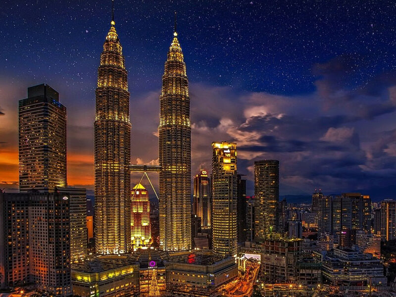 Malaysia -Packages night city view
