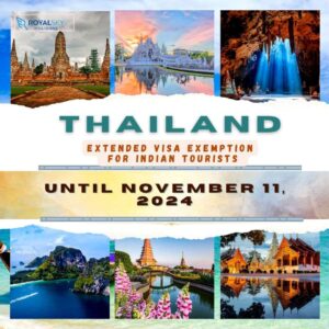 Thailand extended visa exemption for Indian tourists