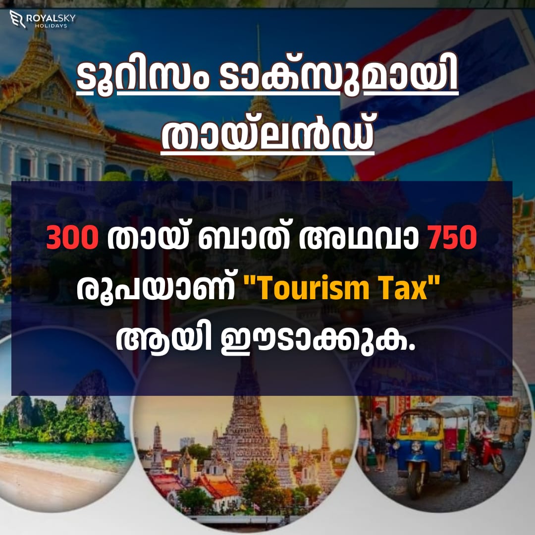 11Thailand reintroduces 300-baht tourism tax soon